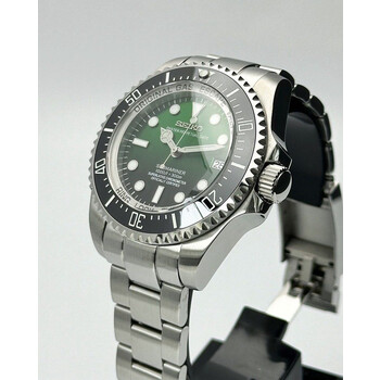 Custom Seiko Mod • Green Fade Submariner Deepsea • 44mm